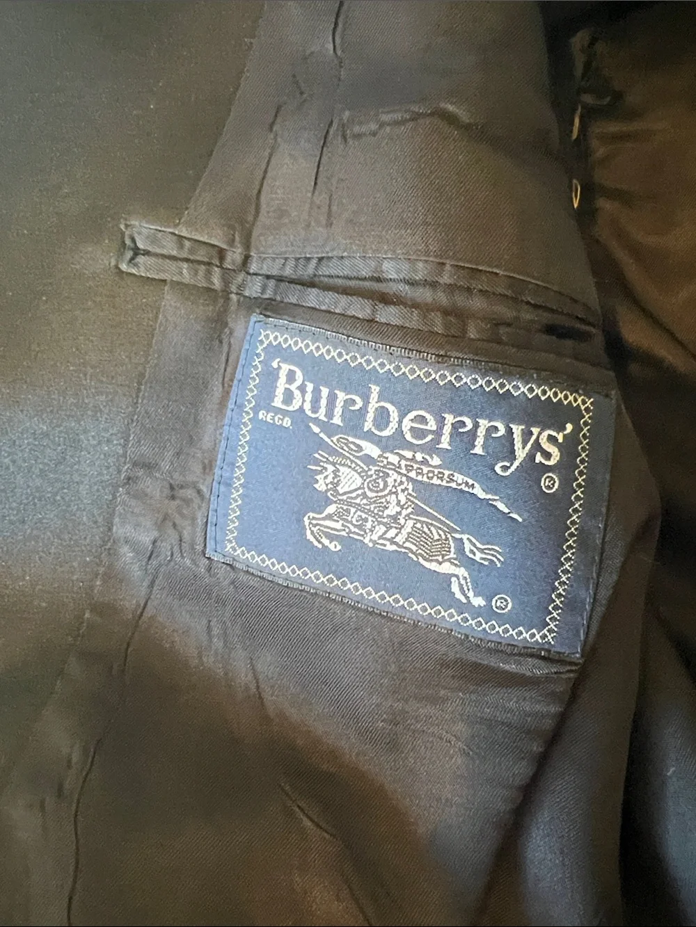 Burberry tuxedo jacket